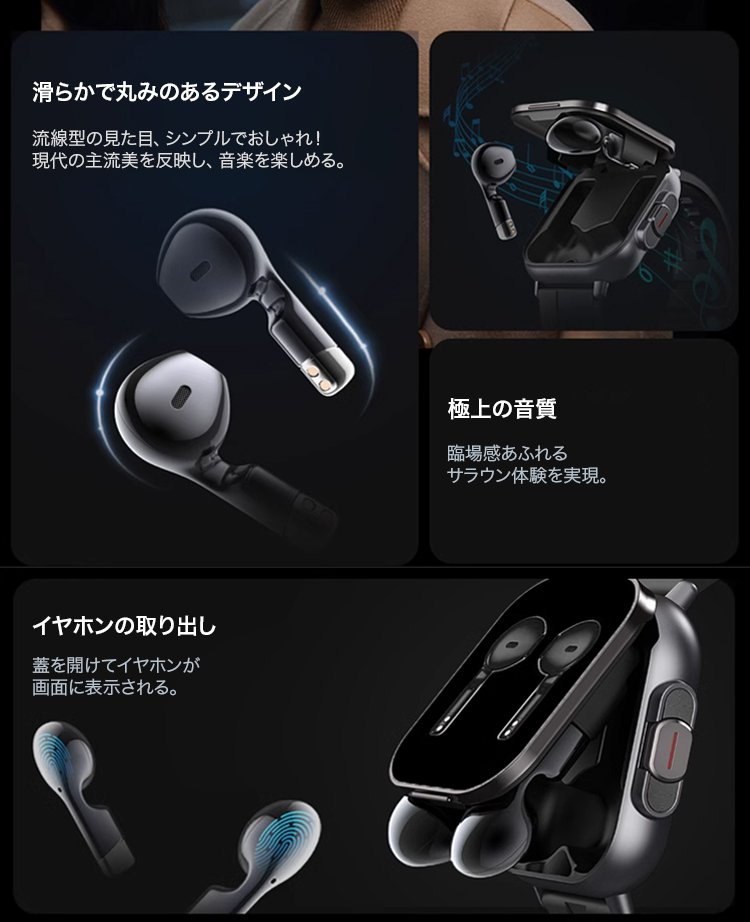 多機能ウェアラブルデバイスの使用イメージ