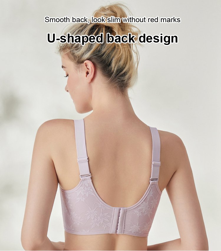 [Breast Minimizing] Lightweight push-up armpit fat control wireless bra 