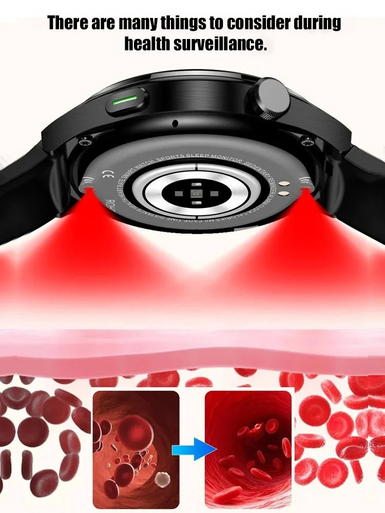 Space Exploration Round Screen Smart Watch