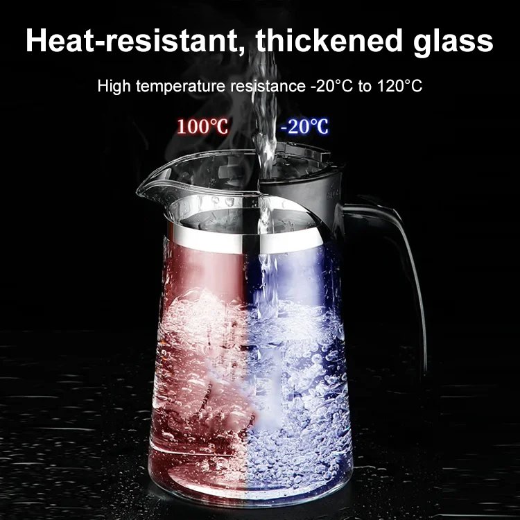 One-click filter tea set