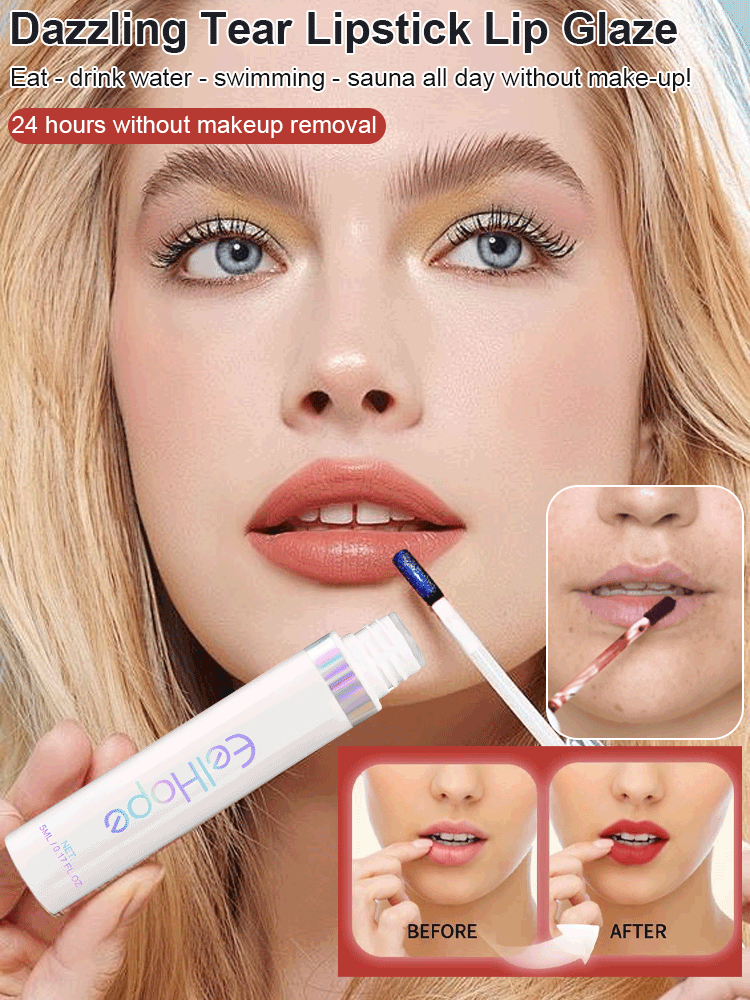 Eelhope Dazzling Tear Lipstick Lip Glaze