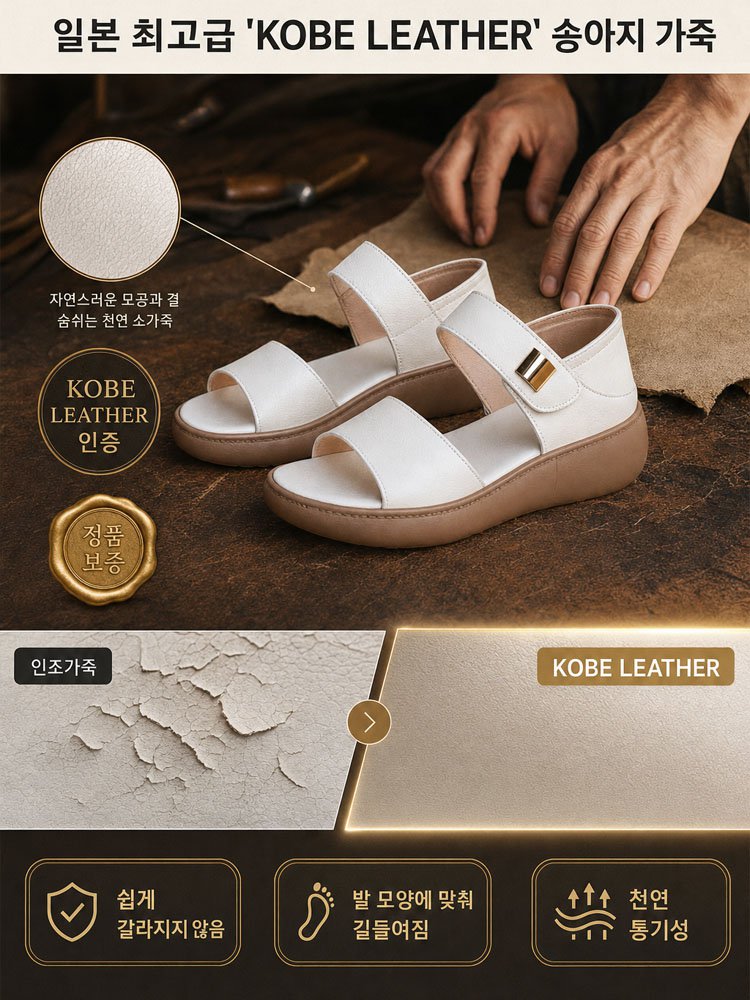 심플한 로마 스트랩 샌들