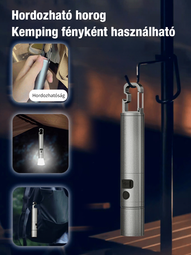 Fehér lézeres nagy hatótávolságú fáklya