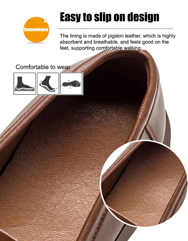 British-style soft-soled non-slip loafers for women