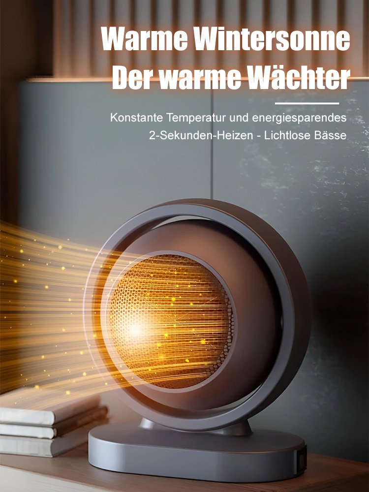 Schnellaufheizender Lufterhitzer,3s Schnellerhitzung, energieeffizient und stromsparend!Greif zu!