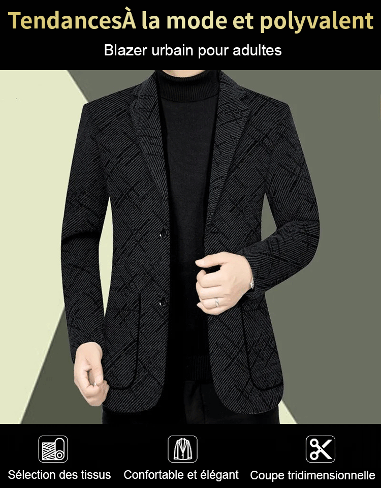 Nouveau automne hiver hommes costume manteau