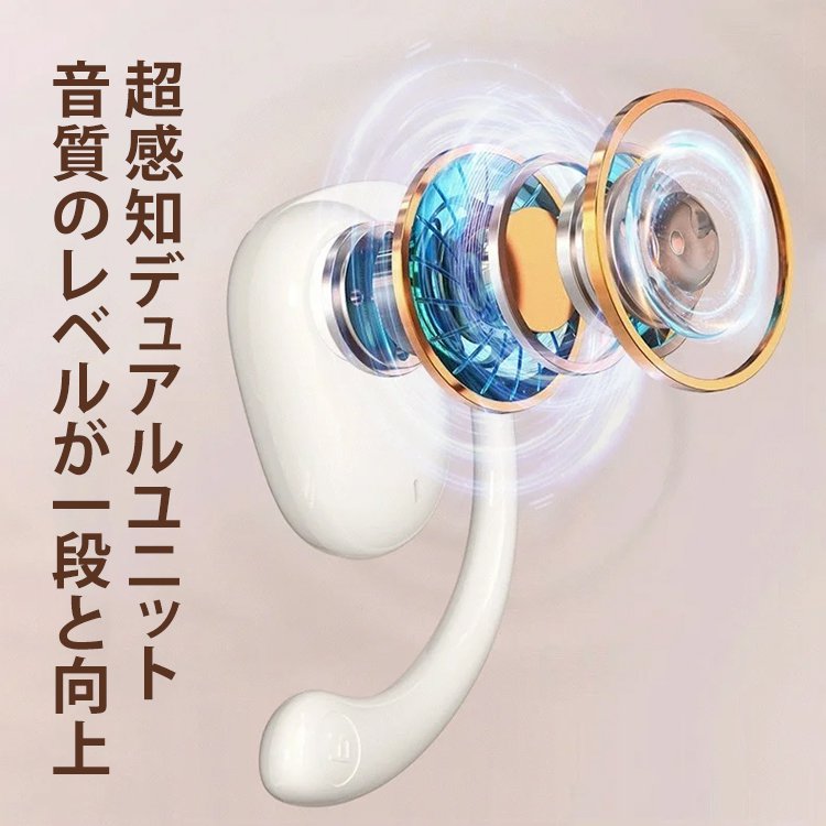 180° 回転式OWS Bluetoothイヤホン