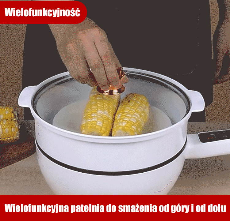 Wielofunkcyjna, inteligentna, zintegrowana patelnia elektryczna