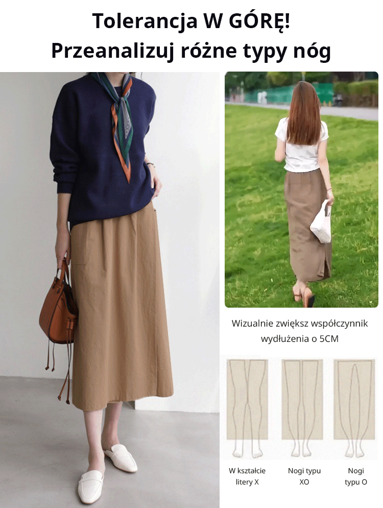 Uniwersalne, przycięte kuloty w leniwym stylu