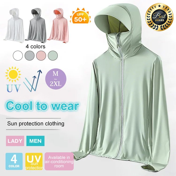 Men's and women's light sun protection clothing