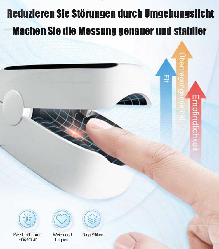 【Kein Stechen, Genauigkeit 99%】Fortschrittliches Blutzuckermessgerät