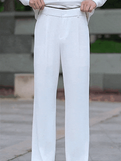 Men's Korean dangle suit pants