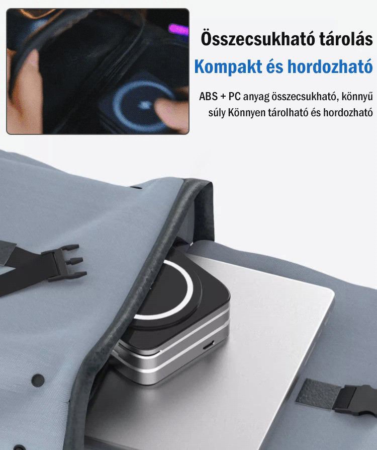 A mágneses vezeték nélküli töltő állvány