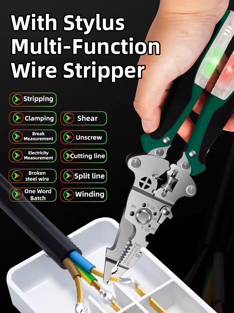 Industrial-grade multifunctional electrician's pliers