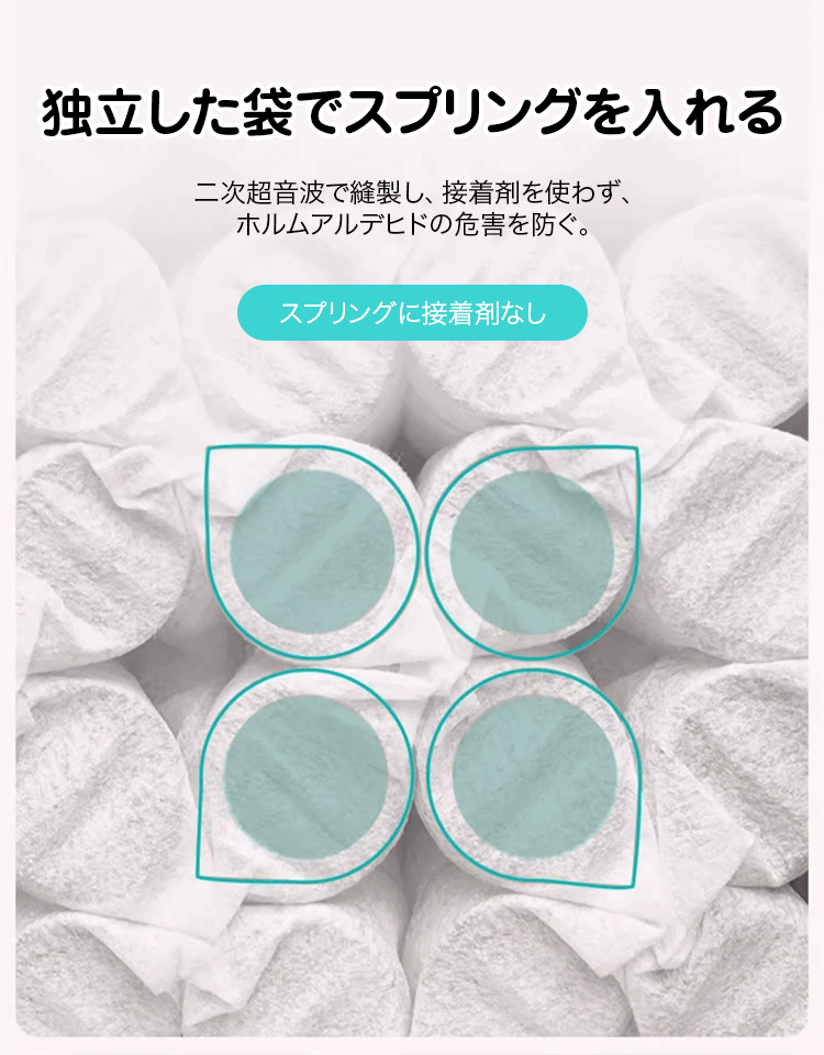 多層構造マットレス