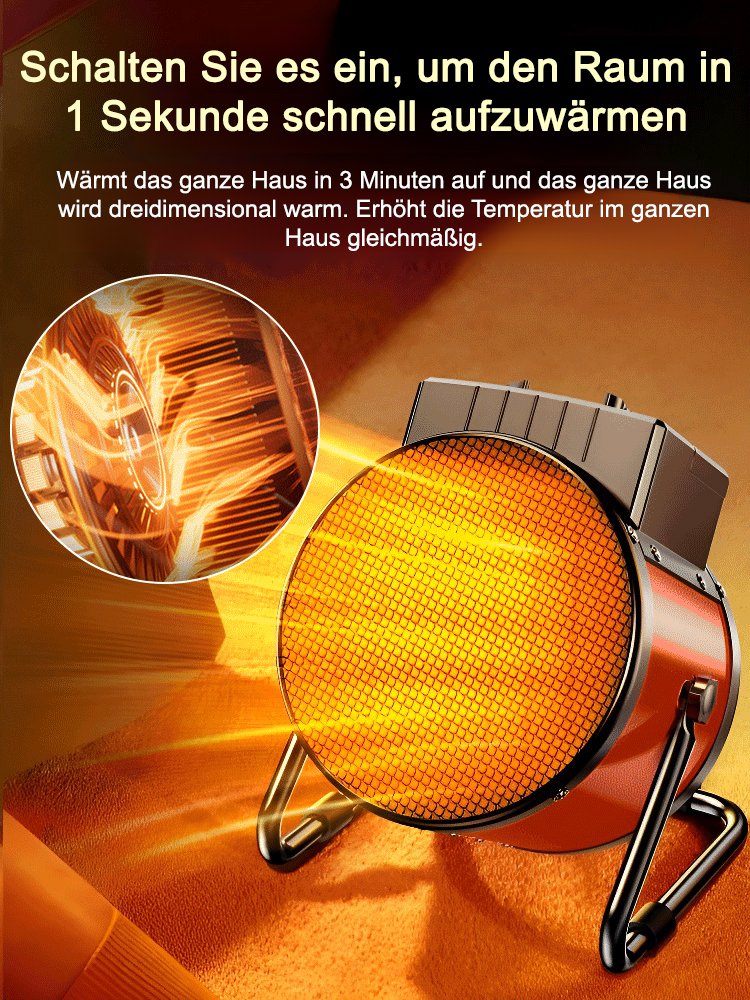 Leistungsstarker, energiesparender Elektroheizer für kleine Stahlwaffen