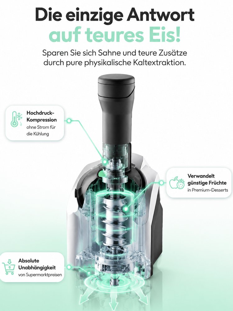 Vollautomatische Eismaschine Modell SL