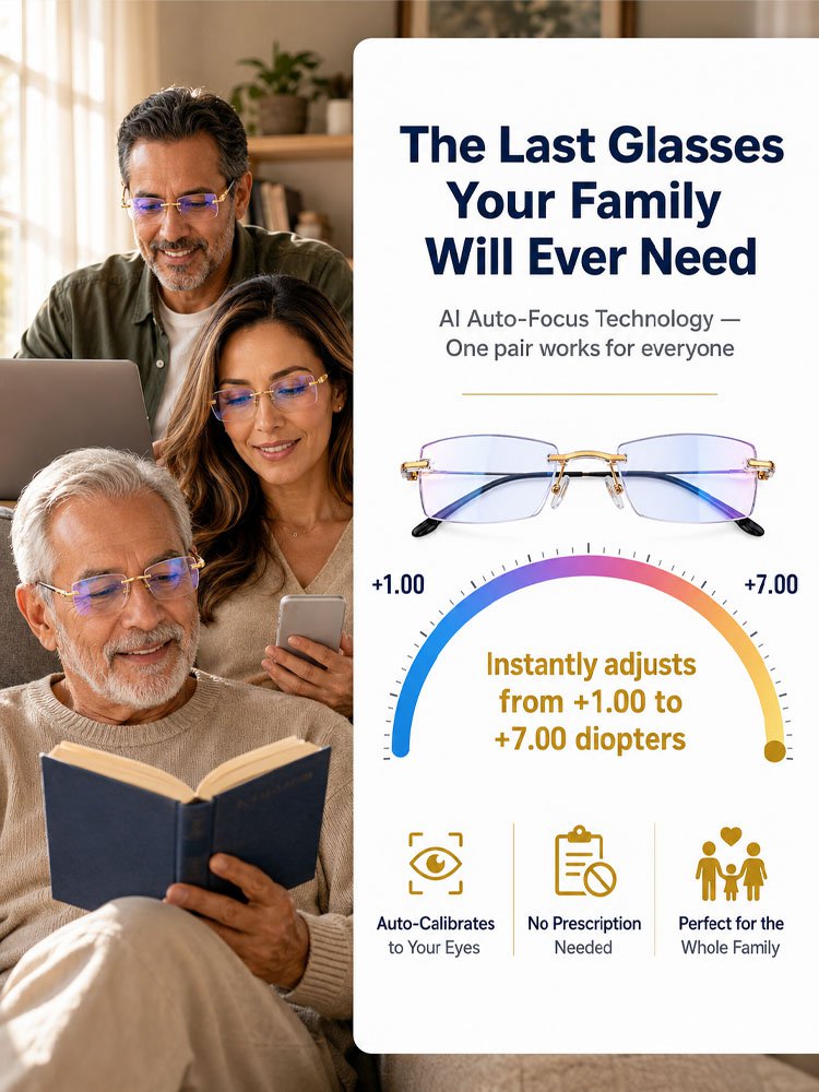 Smart Anti-Blue Light Bifocal Reading Glasses