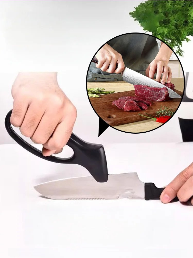 【1S Sharp】 Aiguiseur de couteaux à poignée unique