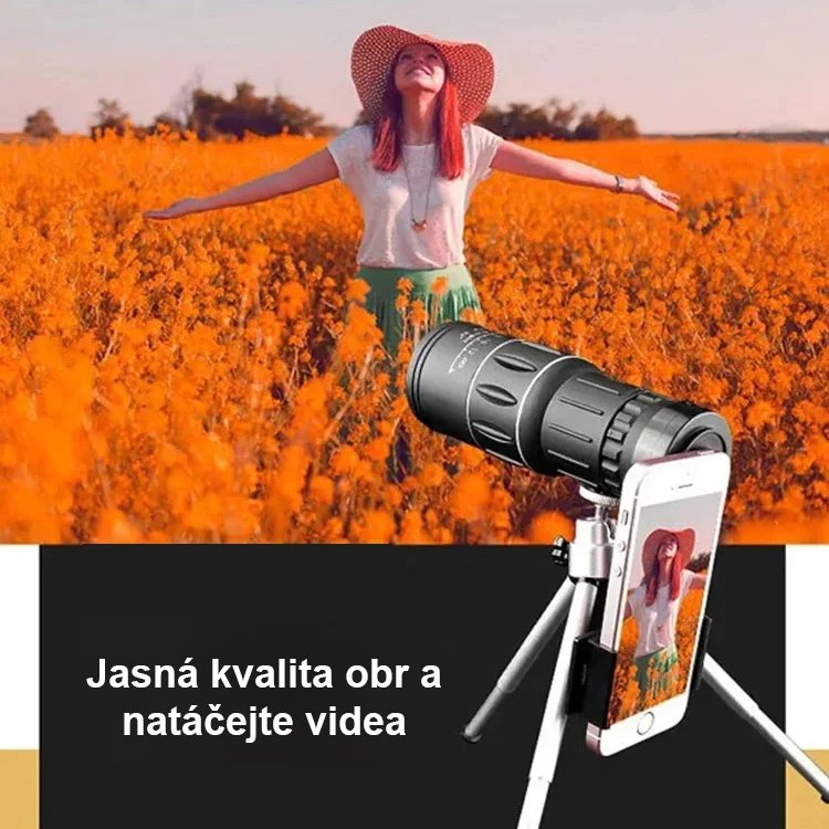 Monokulární dalekohled s vysokým rozlišením a nočním viděním