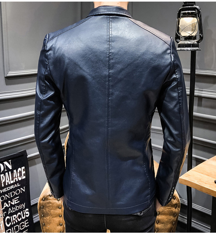 メンズアウター 冠婚葬祭用レザー