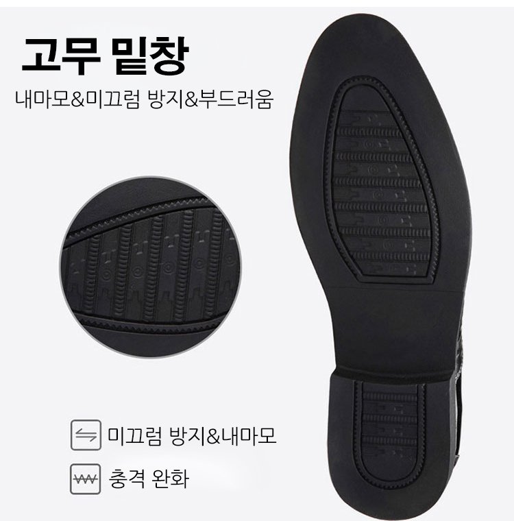 남성용 정장 구두 전체 샷