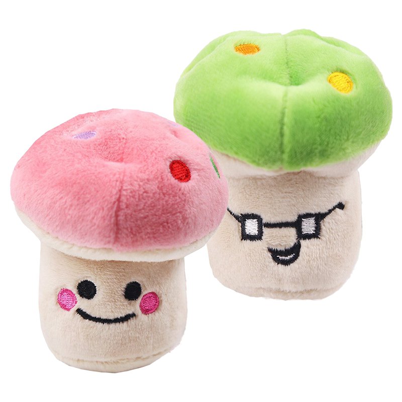 蘑菇造型寵物咬咬玩具