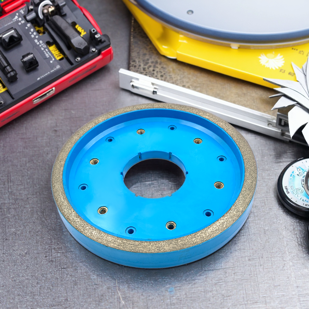 Diamond Grit D231 Wet Grinding Disc 250mm/10" External & 80mm/3" Internal Squaring Wheel Abrasive To