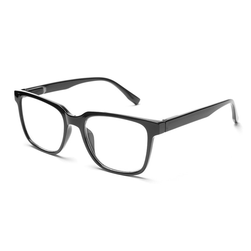 Square-framed reading glasses