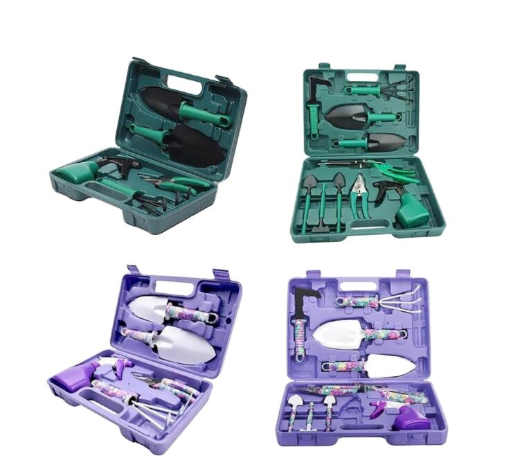 Complete garden tool kit for planting pruning and watering plants