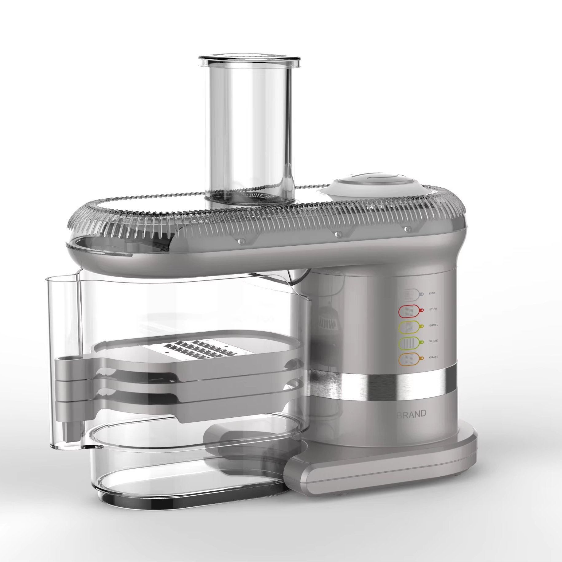 Rebanadora y peladora doméstica de verduras y frutas para ensaladas