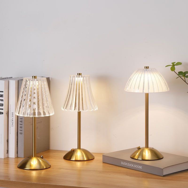 Cordless Table Lamp Rechargeable Touch Led Luxury Large Dable Lamps for Living Room Led Night Light