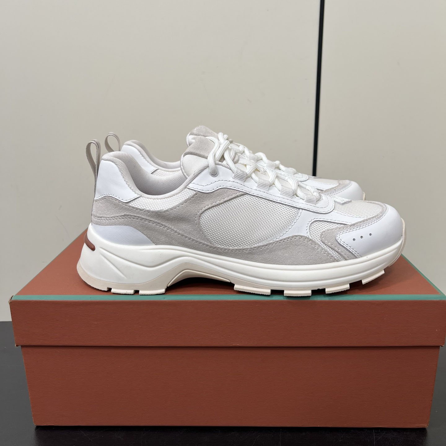 Calzado masculino elegante de piel auténtica