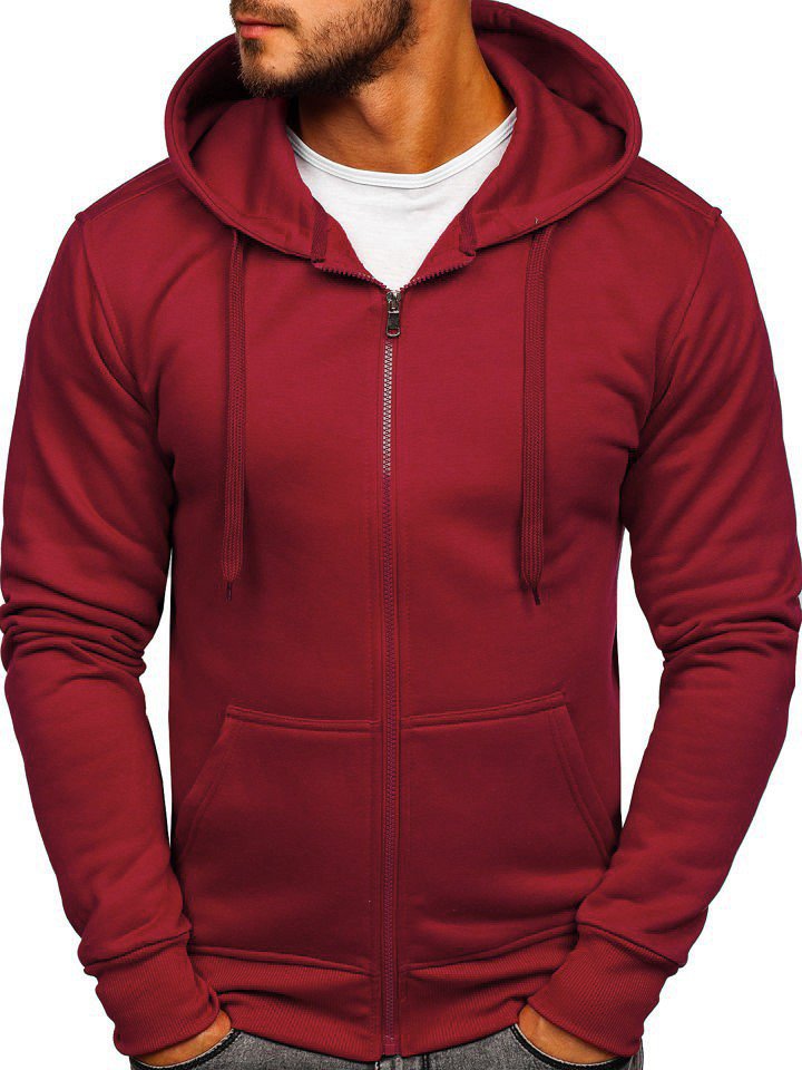 Sudadera con cremallera para hombre