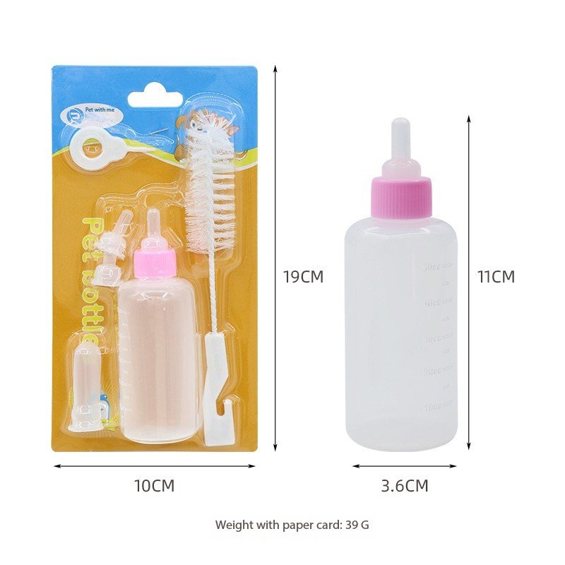 Universal Syringe Dropper Pacifier Pet Medicine Feeder Newborn Kittens Baby Cats Puppy Bottle Newbor