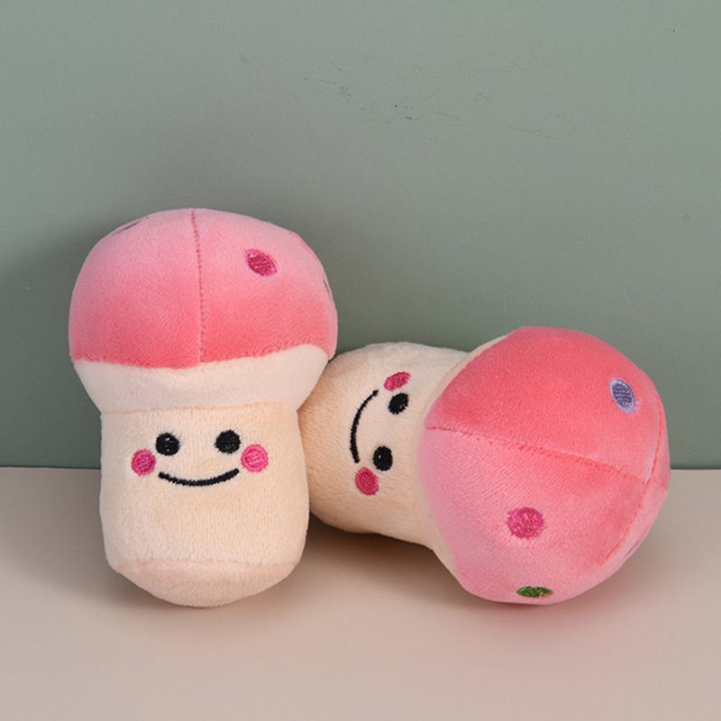 蘑菇造型寵物咬咬玩具