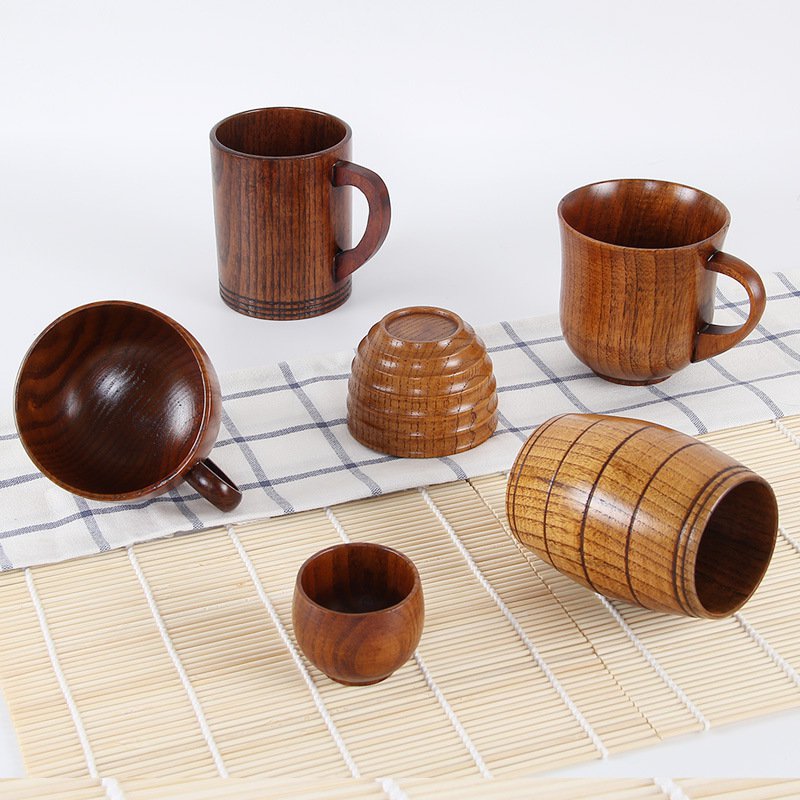 木製咖啡茶杯