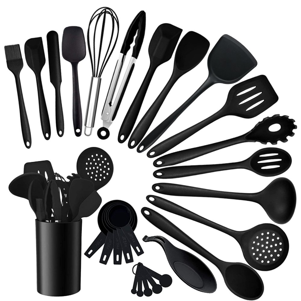 Nonstick Silicone Kitchen Utensil Set 