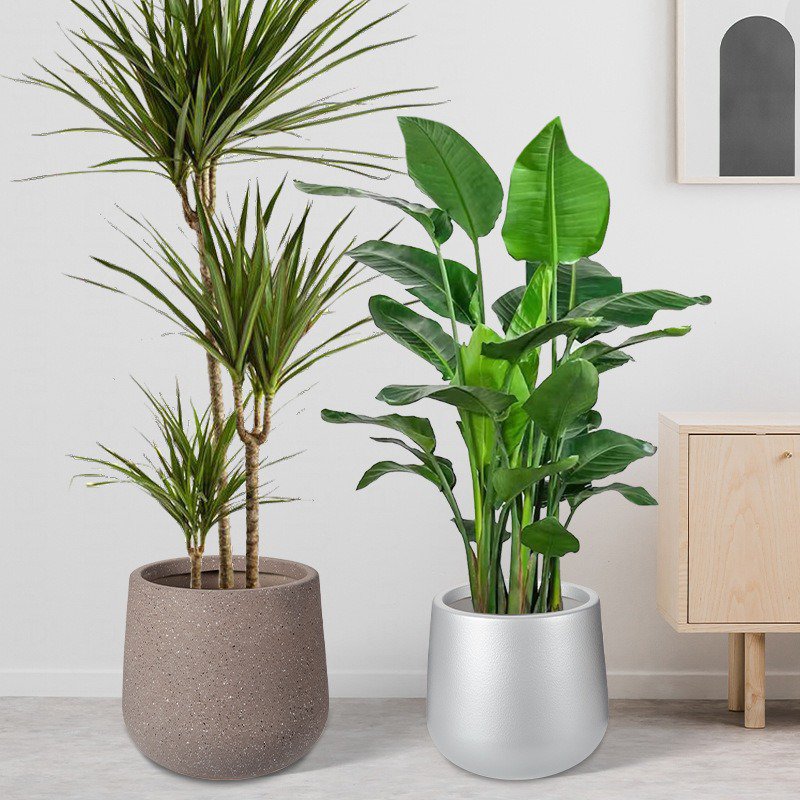 北欧風の植木鉢