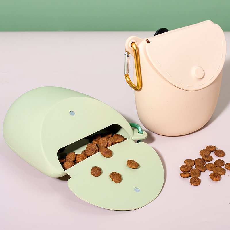 矽膠狗狗飼料與零食腰包