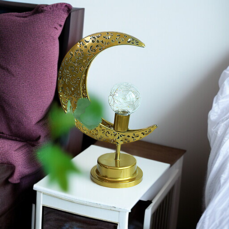 ホリデーデコレーションに最適なムーンランプ