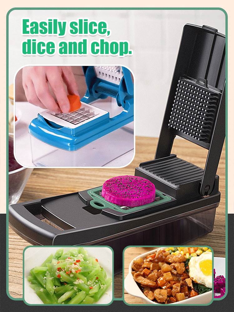 Multifunctional and multi-specification vegetable cutter