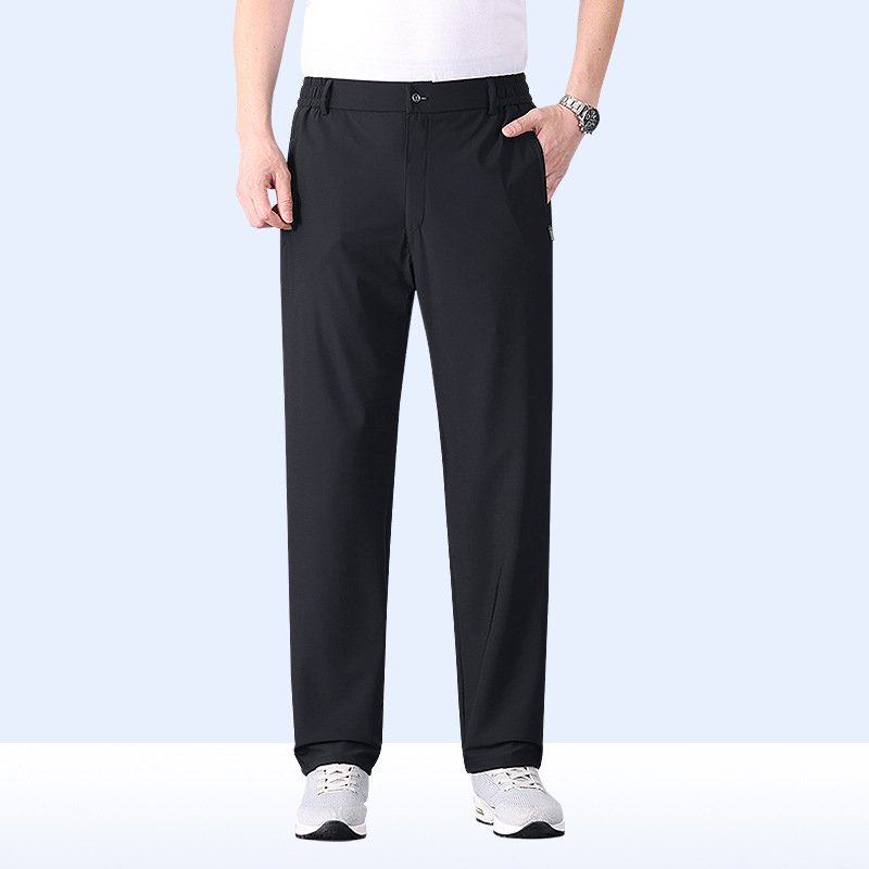 Ice Silk Stretch Quick-Dry Casual Pants