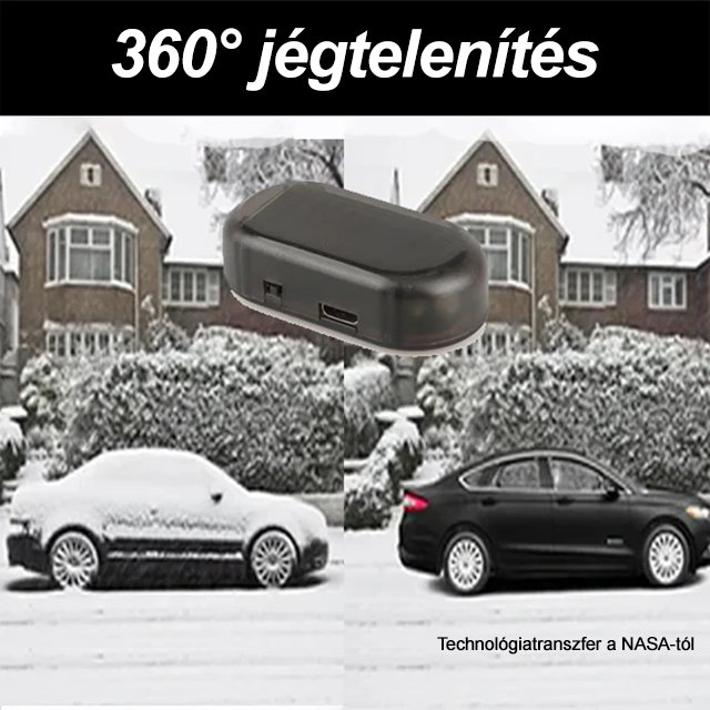 Elektromágneses hullámos fagyásgátló és hóeltávolító készülék
