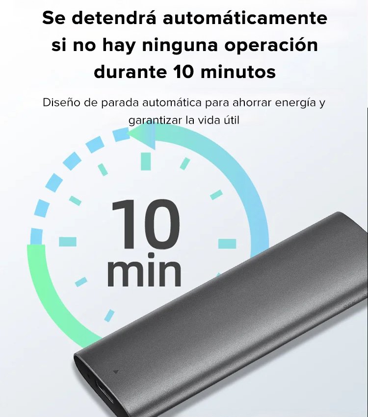 Disco duro móvil SSD almacenamiento de estado sólido