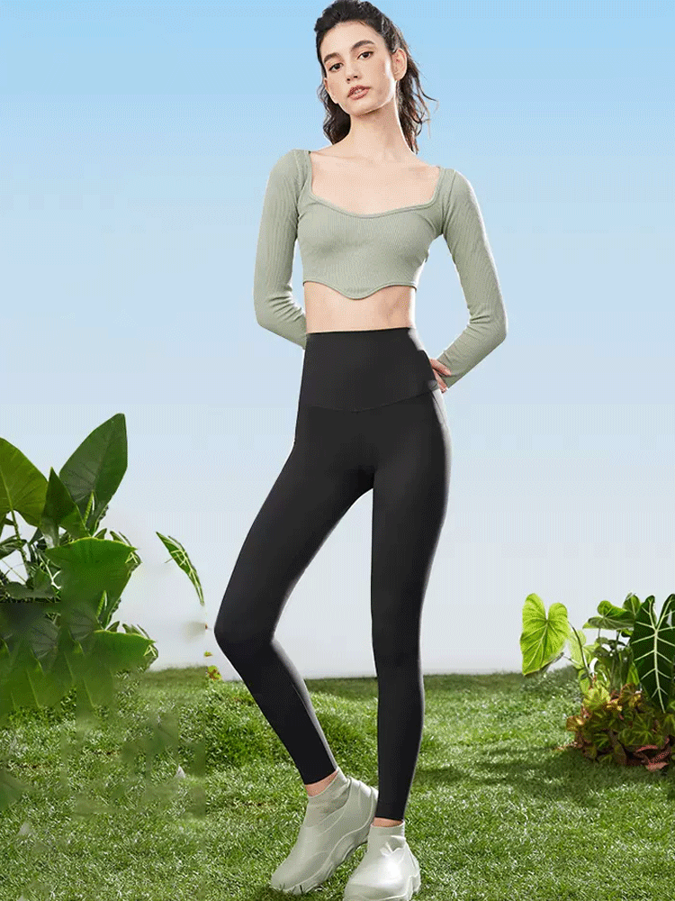 ハイウエストシェイプアップパンツ