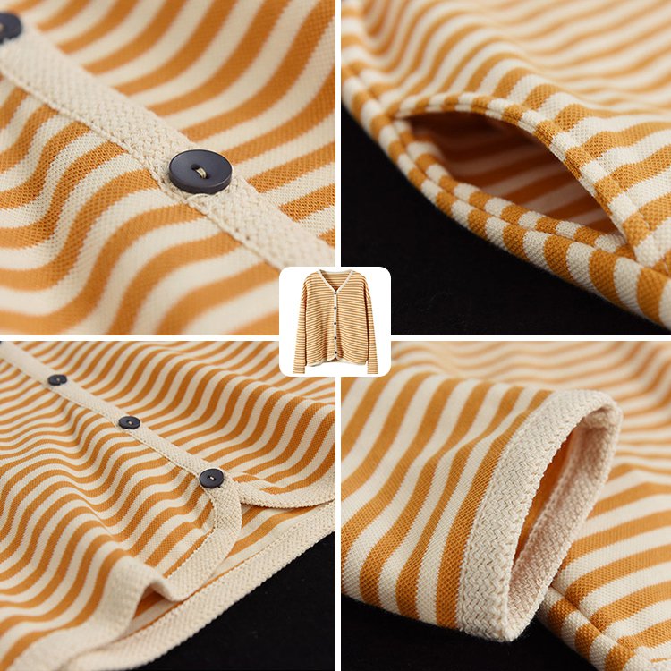 ストライプトップス