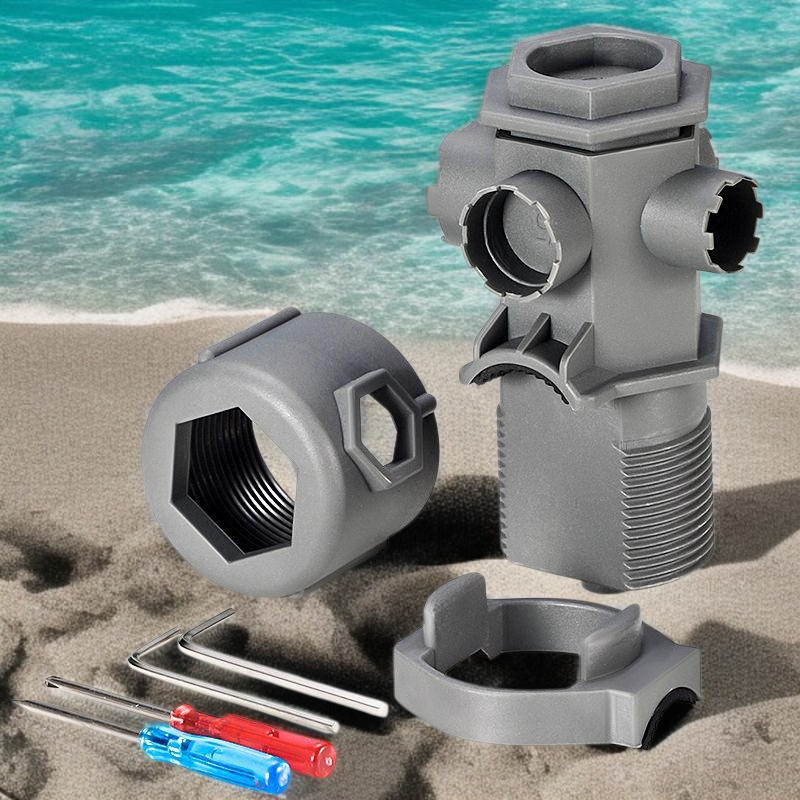 면대야 수도꼭지 설치 탈착 공구 사용 예시