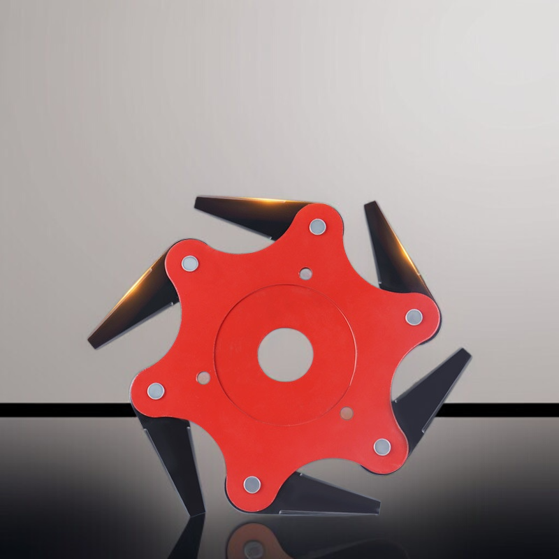 超硬除草ヘッド付き除草機の全体画像