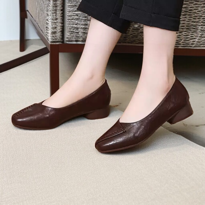 소프트 로퍼의 착화감 강조 사진